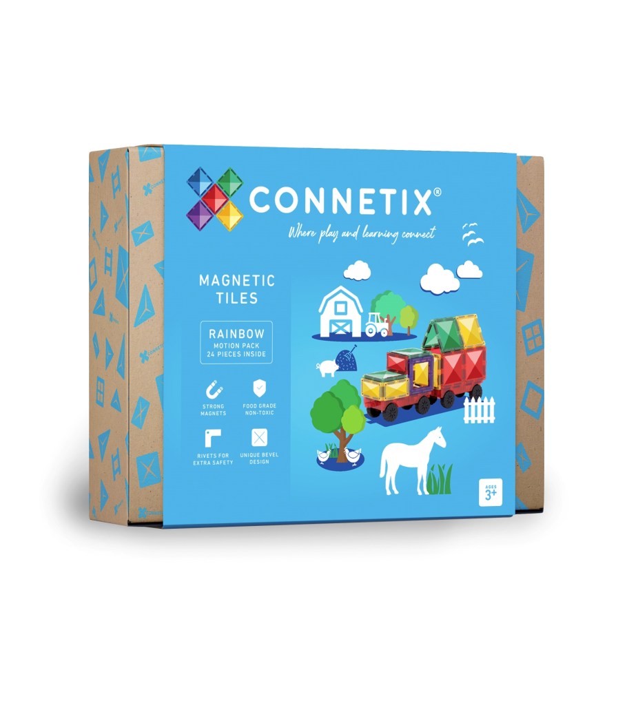 CONNETIX Rainbow Motion Pack (24 db)