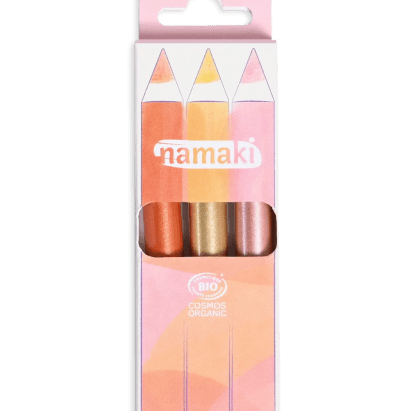 Namaki gyerek csillogó sminkceruzák, napfény, 3 db