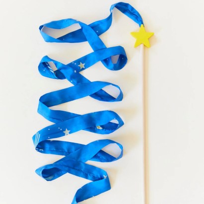 Sarah's Silks selyemszalag varázspálca, csillagok