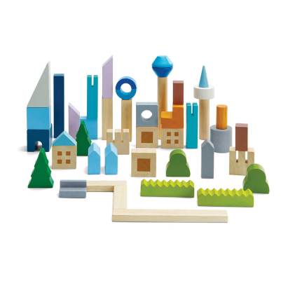 Plantoys Kockakészlet - Város