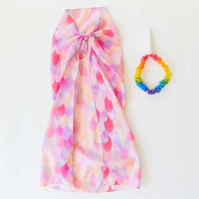 Sarah's Silks unikornis jelmez, rózsaszín