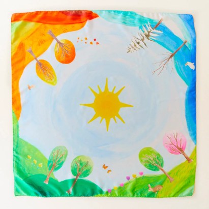 Sarah's Silks játszóselyem, évszakok