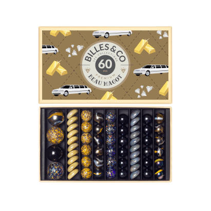 Billes & CO üveggolyó szett - Beau Magot