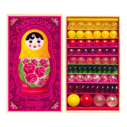 Billes & CO üveggolyó szett - Matrjoska Katerina