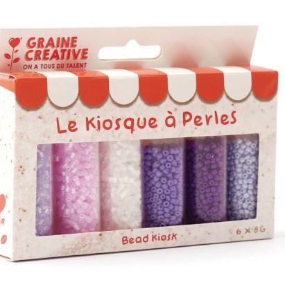 Graine Creative Gyöngyök Pavilonja - Levendulás kert