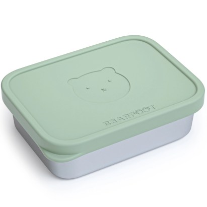 Bearfoot uzsonnás doboz, rozsdamentes acél, zsálya