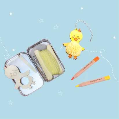 Cotton Twist – Pompom csibe készítő készlet