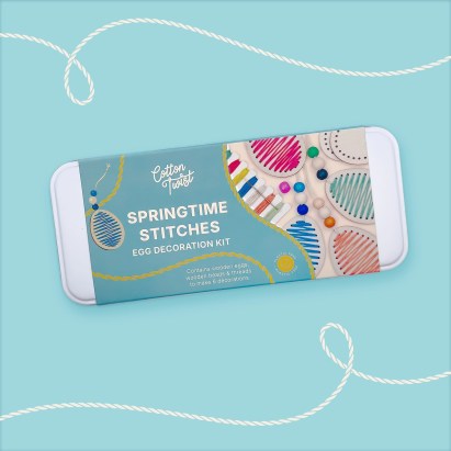 Cotton Twist – Tavaszi hímezhető tojás dekoráció készlet