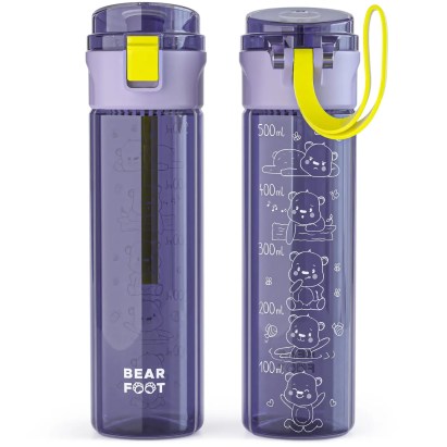 Bearfoot kulacs, 500 ml - Lila