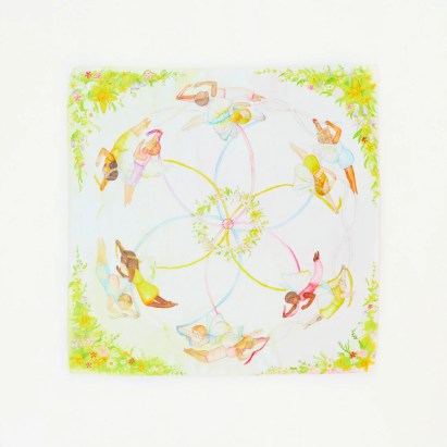 Sarah's Silks májusfa játszóselyem, mini