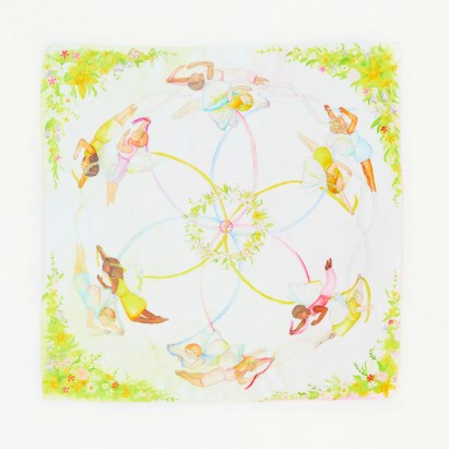 Sarah's Silks májusfa játszóselyem