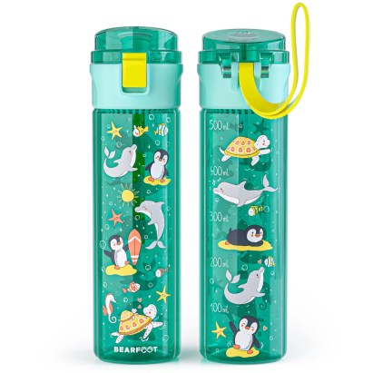 Bearfoot kulacs, türkiz óceán