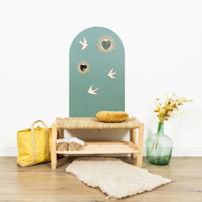 Ferflex Mágneses Falmatrica – Íves Panel, Zsálya