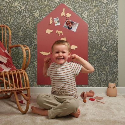 Ferflex Mágneses Falmatrica – Házikó, terrakotta