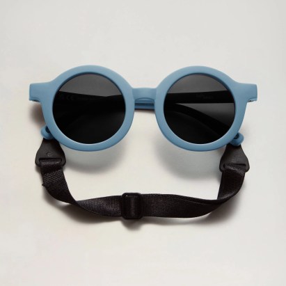 BabyMocs hajlítható napszemüveg, gyerek méret - Világoskék