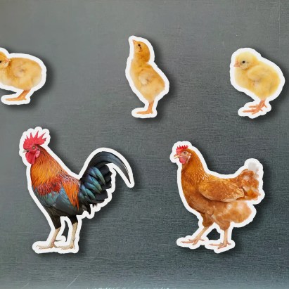 Nowordbooks - Csibecsalád mágnesek