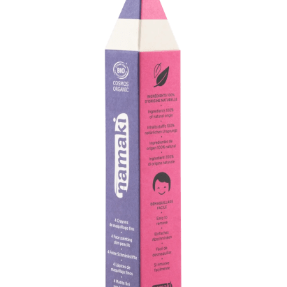 Namaki Arcfestő Ceruza – 4 szín (Ibolya, Fukszia, Rózsaszín, Fehér)