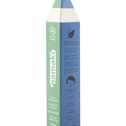 Namaki Arcfestő Ceruza – 4 szín (Sárga, Piros, Kék, Zöld)