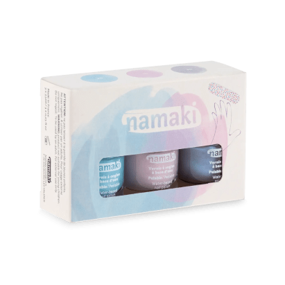 Namaki vízbázisú körömlakk, 3 db, jeges finomságok