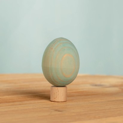 Bumbu Toys húsvéti tojás, kék (ünnepi gyűrűbe)