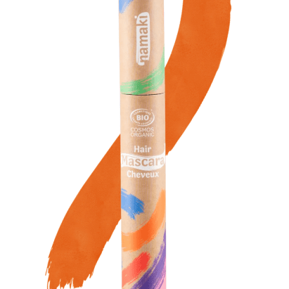 Namaki gyerek hajszínező spirál, narancssárga