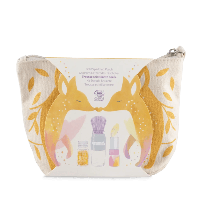 Namaki „Gold Fox” csillogó neszesszer- és sminkszett