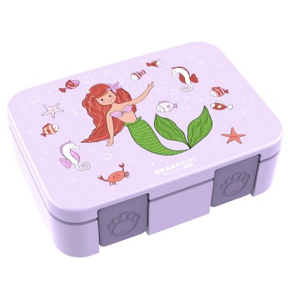 Bearfoot Bento Box Compact uzsonnásdoboz - Sellő, 650 ml