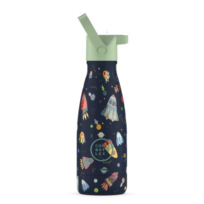 Cool Bottles Kids Kulacs – 260 ml - Space rockets