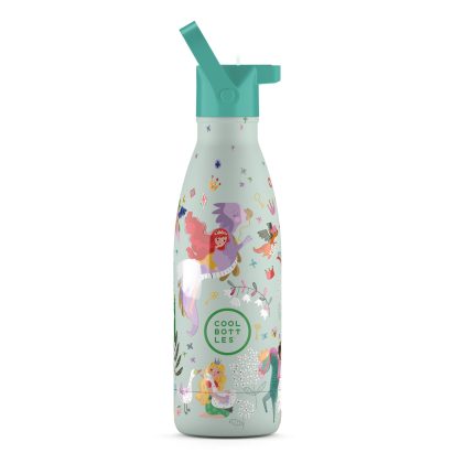 Cool Bottles Kids Kulacs – 350 ml - Princess kingdom