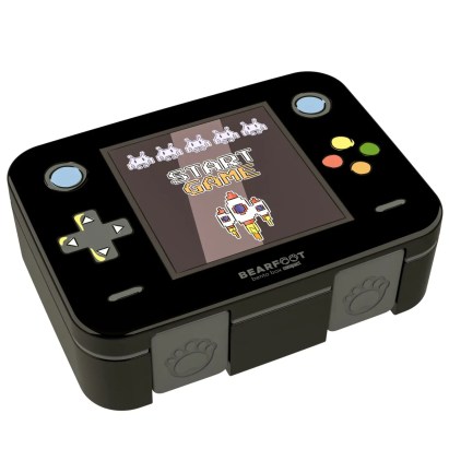 Bearfoot Bento Box Compact uzsonnásdoboz - Videojáték, 650 ml