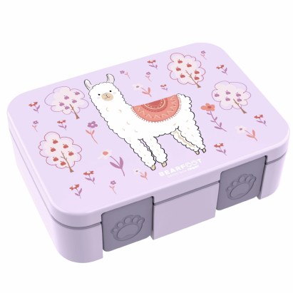 Bearfoot Bento Box Compact uzsonnásdoboz - Láma, 1000 ml