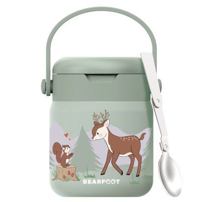 BEARFOOT ételtartó termosz, 500 ml - Erdei barátok