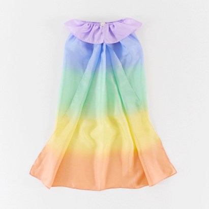 Sarah's Silks selyem köpeny - Pasztell szivárvány